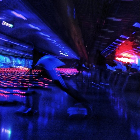 tripping bowling alley